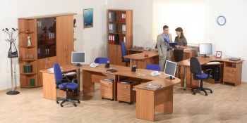 Мебель для персонала Альфа 61 Ольха в Новом Тартасе - novyj-tartas.mebel54.com | фото